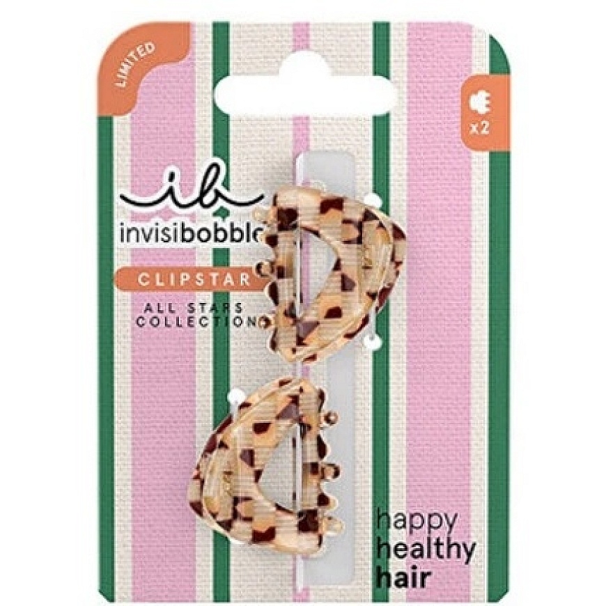 "Invisibobble Clipstar All Stars Golden Caddie XS" juukseklambrid, 2 tk.