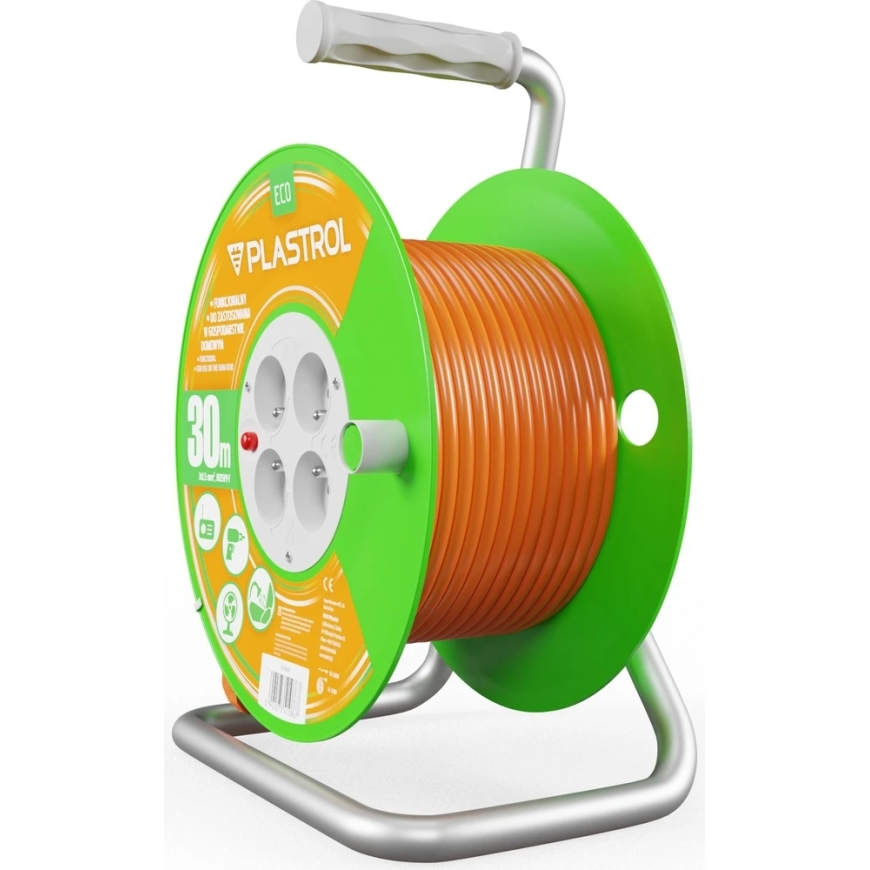 Plastrol Барабанный удлинитель eco – 3