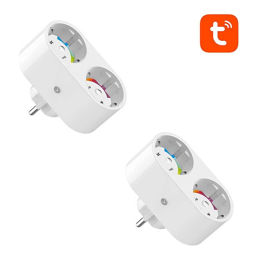 Двойной смарт-розетка WiFi Gosund SP211 (2-pack) 3500W Tuya