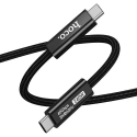 USB C - USB C kaabel Hoco USB4 40Gbps/8K60Hz 5A 240W 1m US15 must USB C - USB C kaabel Hoco USB4 40Gbps/8K60Hz 5A 240W 1m US15 must