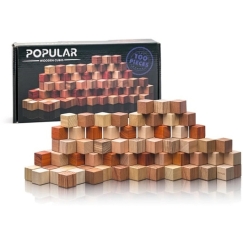 WOODYLAND POPULAR Деревянные строительные блоки 100 шт. noage 92230