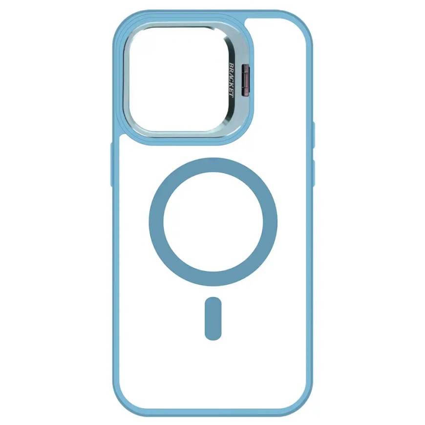 Tel Protect Kickstand чехол с подставкой и поддержкой MagSafe для телефона iPhone 13 Pro синий – 5