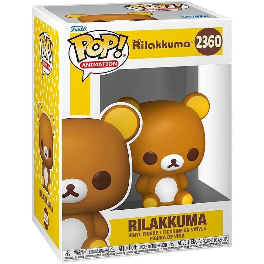 FUNKO POP! Vinila figūra: Rilakkuma - Rilakkuma, ~8.4 cm
