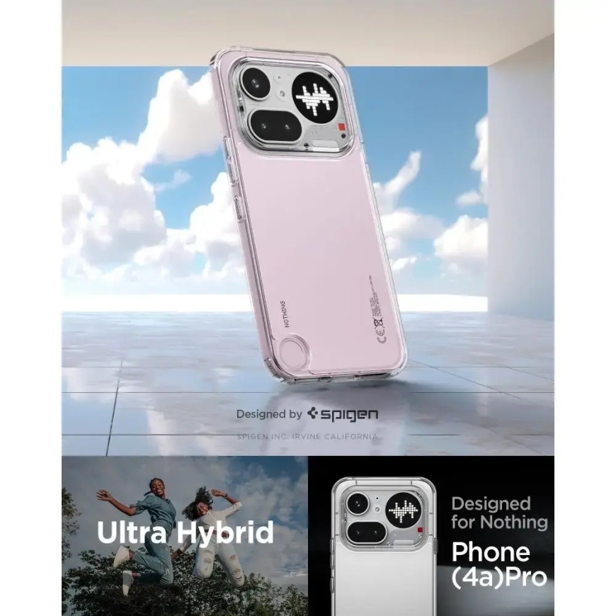SPIGEN ULTRA HYBRID NOTHING PHONE 4A PRO KRISTĀLA DZIDRS – 5