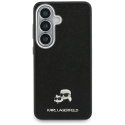 Karl Lagerfeld Saffiano KC Metal Logo telefoni ümbris MagSafe toega Samsung Galaxy S26 (S942) must Karl Lagerfeld Saffiano KC Metal Logo telefoni ümbris MagSafe toega Samsung Galaxy S26 (S942) must