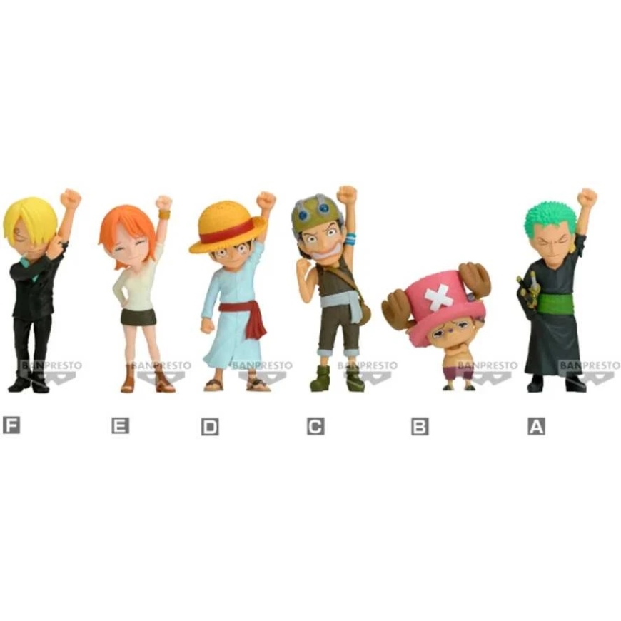 Banpresto One Piece Maailman Kokoelmafiguuri - Ystävyyden Merkki Salaiset Figuurit (1 kpl)