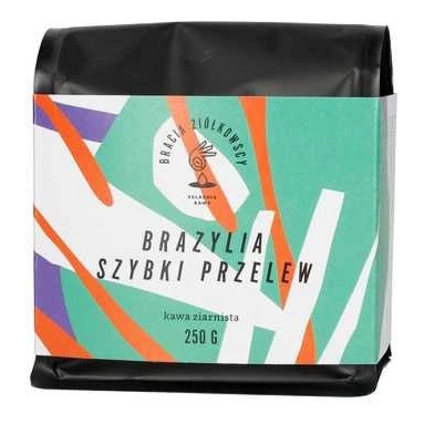 Coffee Beans Bracia Ziółkowscy Coffee Beans Brazil Quick Transfer 250g
