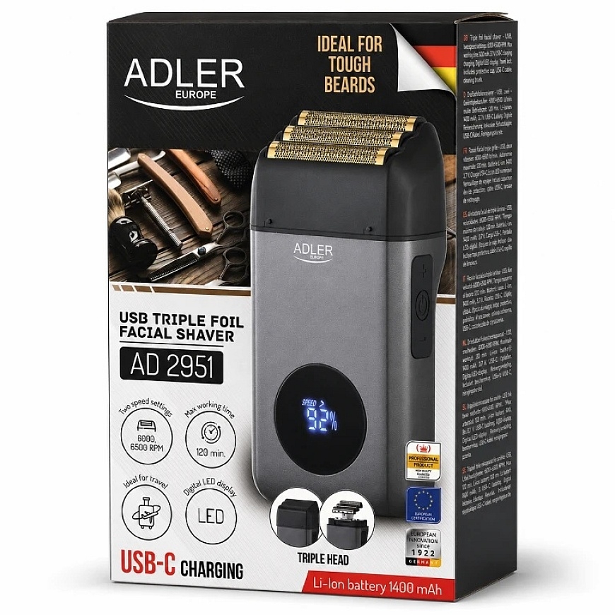 ADLER AD-2951 Parranajokone – 2