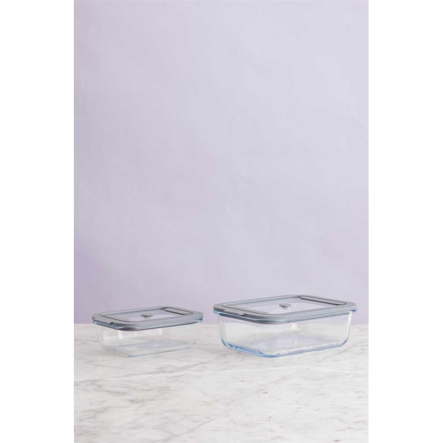 "Kilner Rayware Group" KIL-Lasi 0.63 l suorakulmainen NF tiivis astia – 2
