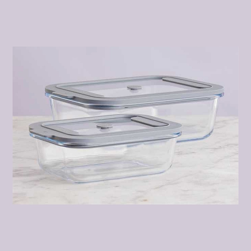 "Kilner Rayware Group" KIL-стеклянный 0,63 л прямоугольный NF герметичный контейнер – 3