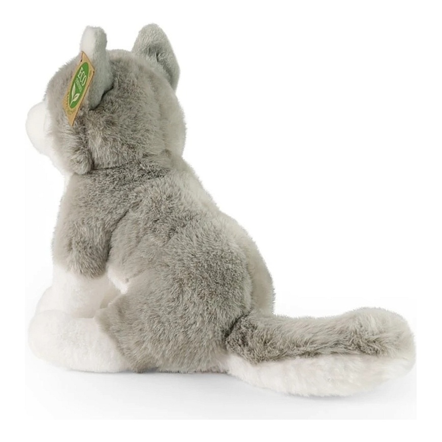 Rappa Eco-Friendly Plush Toy - Husky, 23 cm – 4