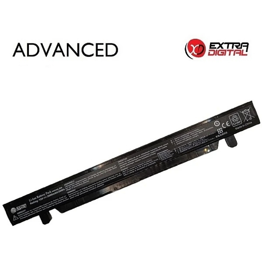 ASUS A41N1424 kannettavan tietokoneen akku, 2600mAh, Extra Digital Advanced