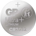 GP Ultra plus CR2032 ličio mygtukinės baterijos, 2 vnt.