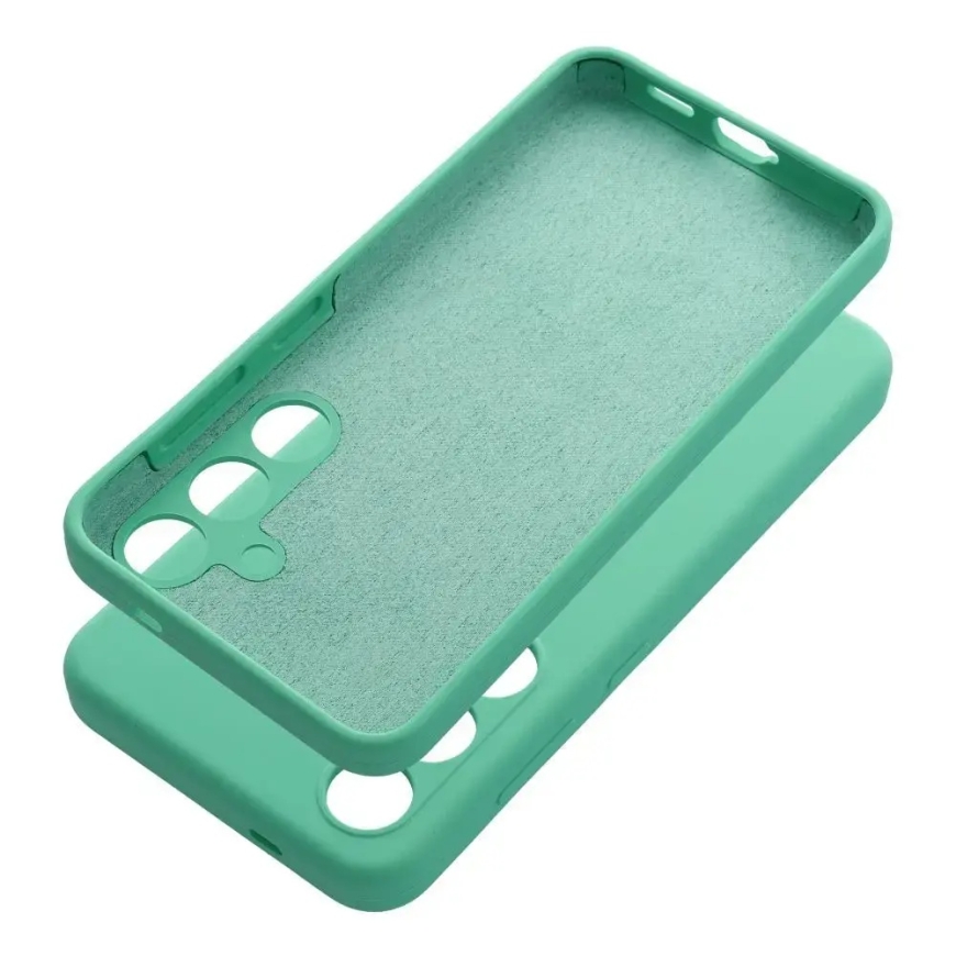 Silicone 2mm чехол для телефона Samsung Galaxy A06 5G (A066) зелёный