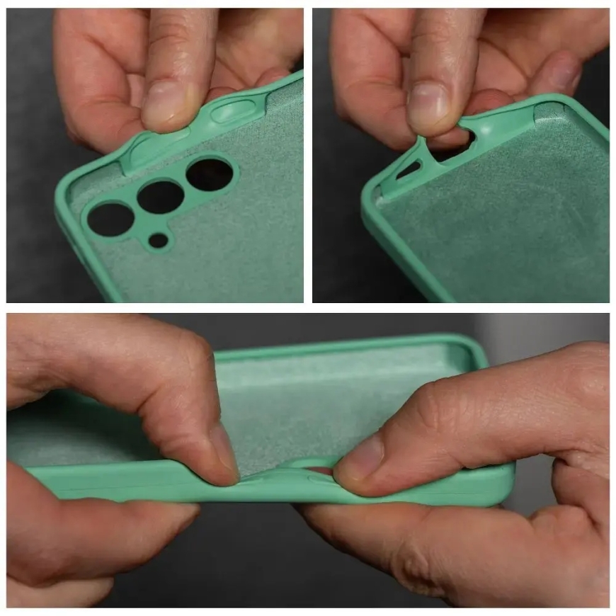 Silicone 2mm чехол для телефона Samsung Galaxy A06 5G (A066) зелёный – 4