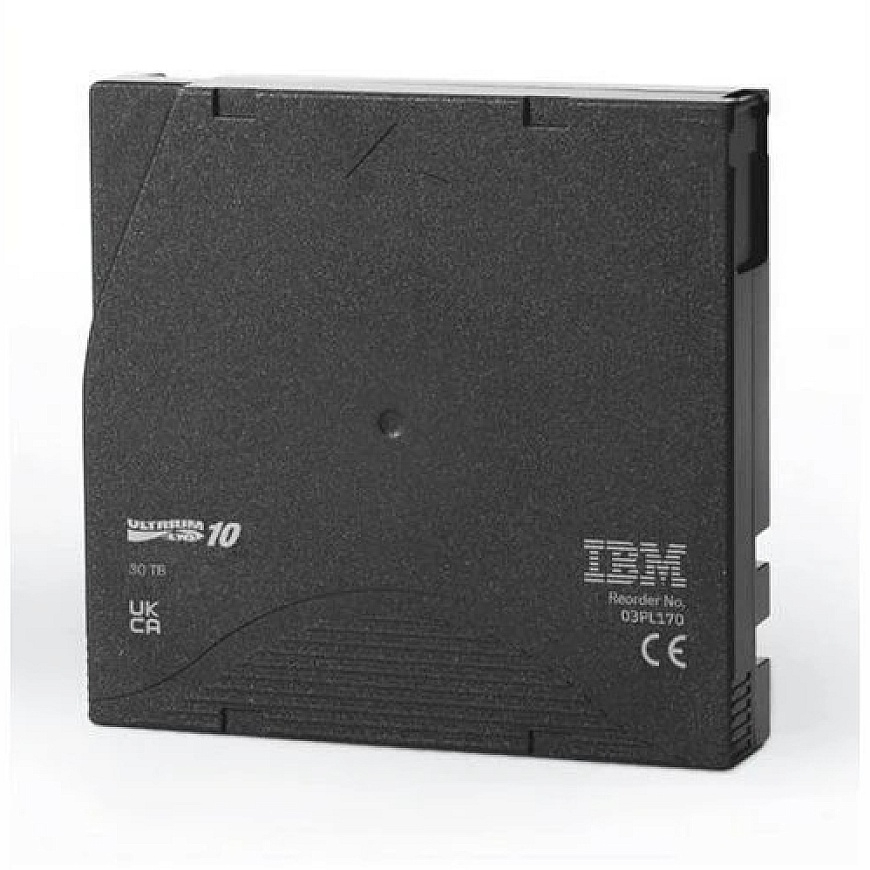 IBM LTO lente 03PL170 / LTO-10 Ultrium Melna