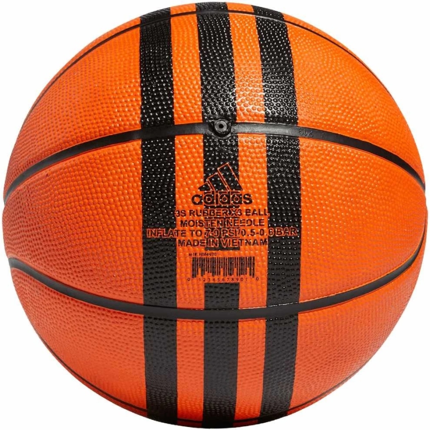 Adidas Баскетбольный мяч 3S RUBBER X3 – 3