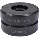 Yato Toya Sa Poola 16 mm kokkupressimise tangide sisetükk YT-21735 (YT-21740) Yato Toya Sa Poola 16 mm kokkupressimise tangide sisetükk YT-21735 (YT-21740)