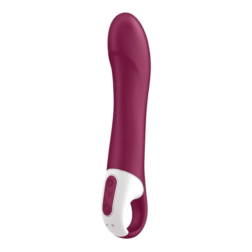 Satisfyer Big Heat нагреваемый фиолетовый вибратор