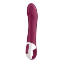 Satisfyer Big Heat soojendatav lilla vibrator Satisfyer Big Heat soojendatav lilla vibrator