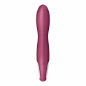 Satisfyer Big Heat šildomas violetinis vibratorius Satisfyer Big Heat šildomas violetinis vibratorius