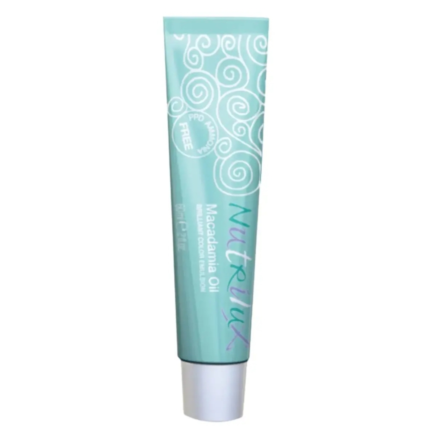 Intercosmo, Nutrilux, Makadāmijas eļļa, Pastāvīgā matu krāsa, 6.81 Ozols, 60 ml
