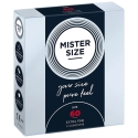 Mister Size PIECES Mister dydis - 60 mm Prezervatyvai 3 vnt Mister Size PIECES Mister dydis - 60 mm Prezervatyvai 3 vnt