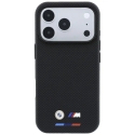 BMW M Quadrille Kevlar Tricolor & Metal Logo maciņš ar MagSafe atbalstu telefonam iPhone 18 Pro Max melns BMW M Quadrille Kevlar Tricolor & Metal Logo maciņš ar MagSafe atbalstu telefonam iPhone 18 Pro Max melns