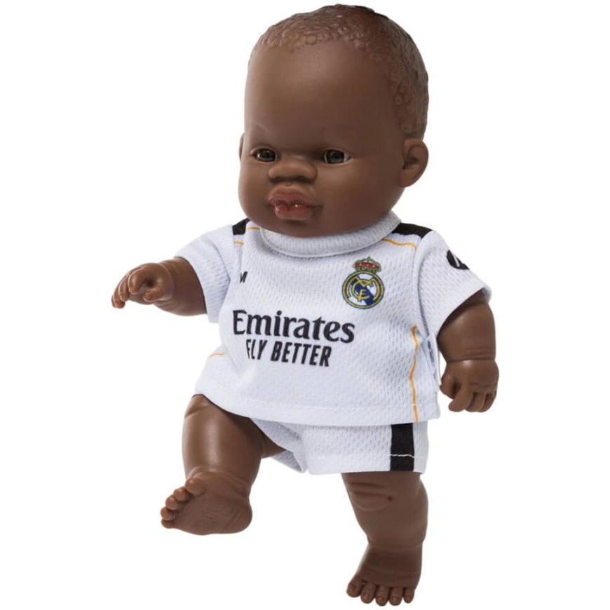 Miniland Barcelona Reālā Leļļu Madrides Reālais Āfrikas Zēns - 21 cm