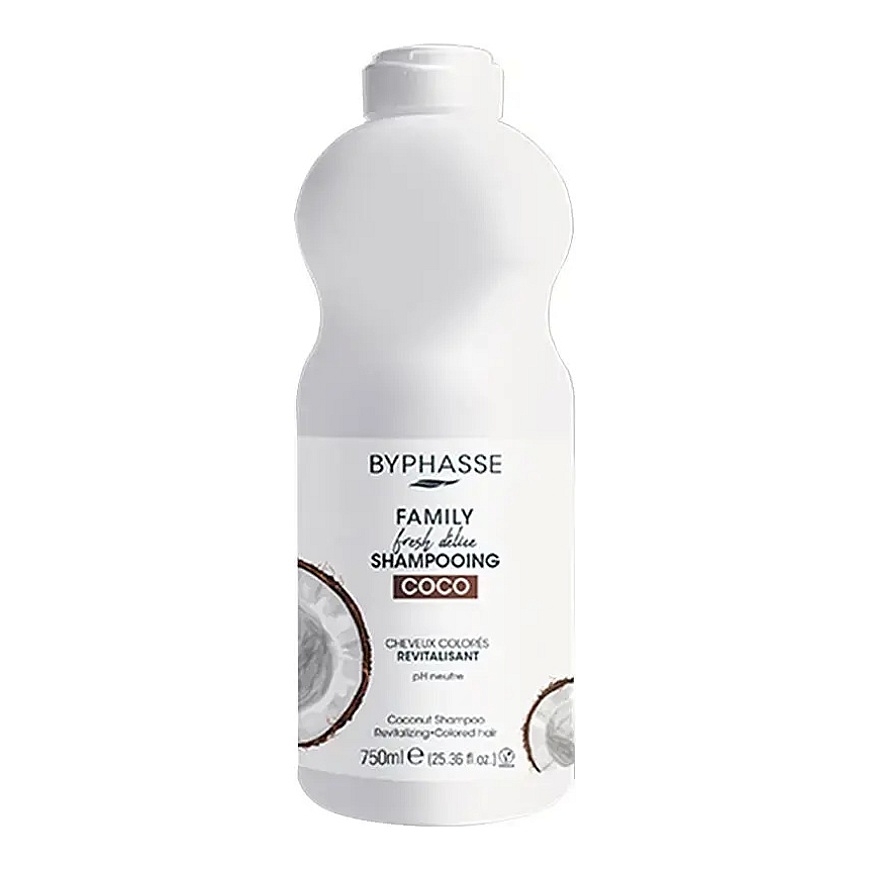 Byphasse, Family, Hair Shampoo, Hydrating, 750 ml