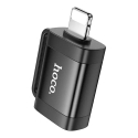 HOCO UA31A adapter Lightning kuni USB 2.0 | must HOCO UA31A adapter Lightning kuni USB 2.0 | must