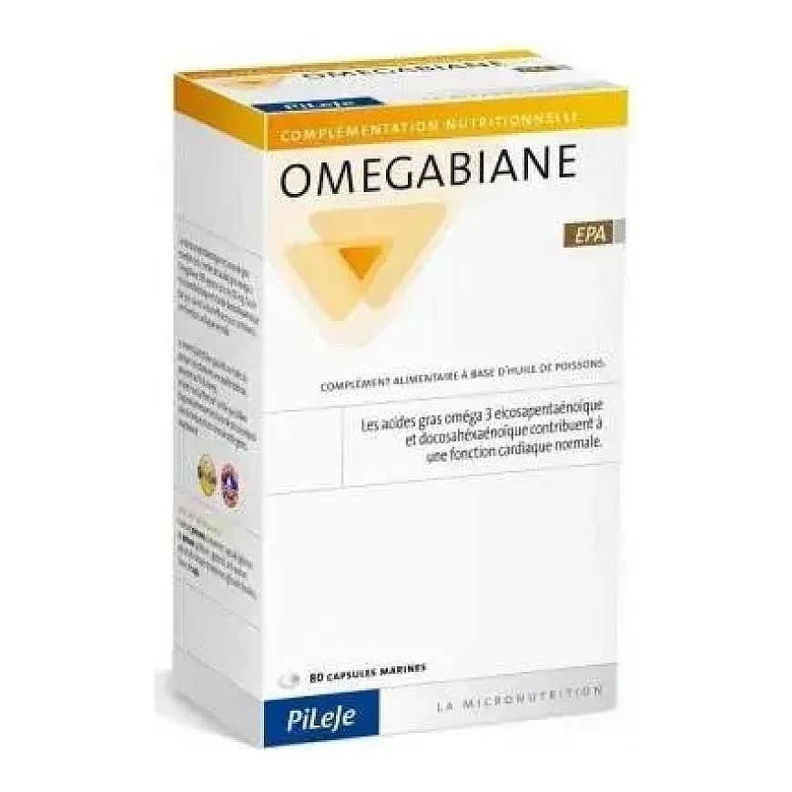 Pileje Omegabiane Epa 80 kapsulių