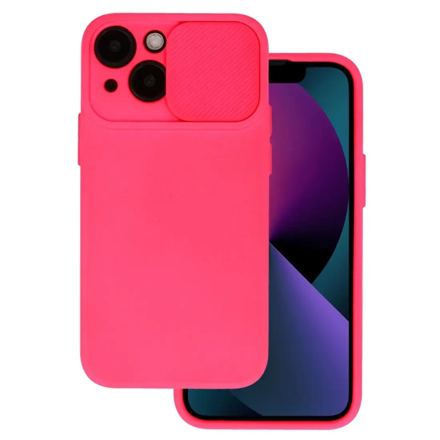 Camshield Soft phone case for iPhone 16 pink (with camera lens protection)