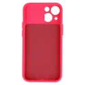 Camshield Soft telefono dėklas iPhone 16 rožinis (su kameros apsauga)