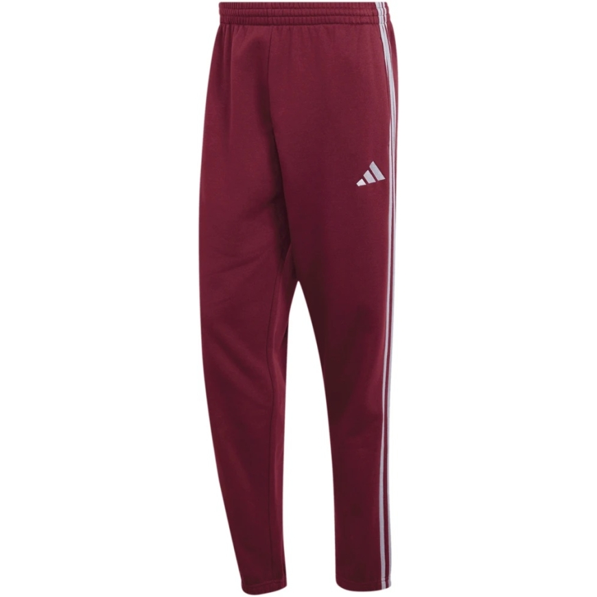 Kelnės vyrams adidas Essentials 3-Stripes Fleece Tapered Cuffed bordo spalvos KY4134 (XL) – 2