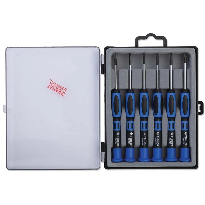 Rīks - LINDY Datoru Tehniķa Profesionālais Torx Komplekts 6 gab 50mm