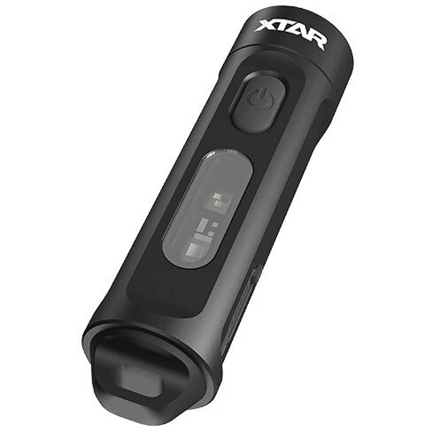 Taskulamppu - Xtar T1 500 Lumenia USB-C Ladattava Avaimenperä Alumiini Musta – 4