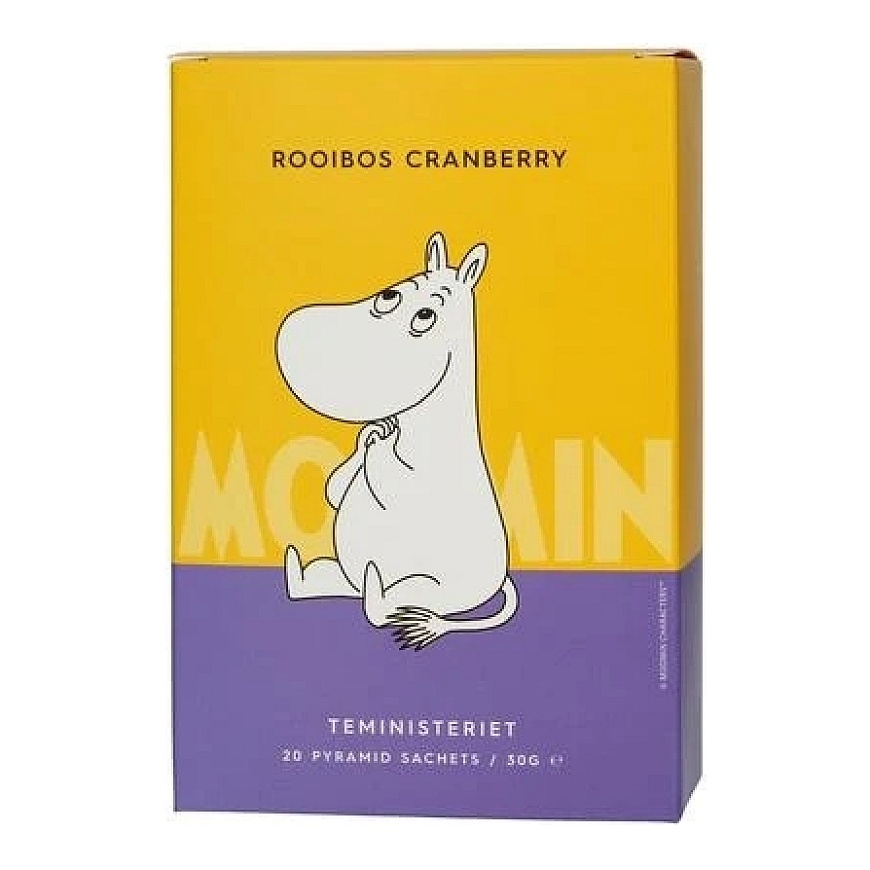 Teministeriet - Moomin Rooibos Cranberry - 20 teepussia