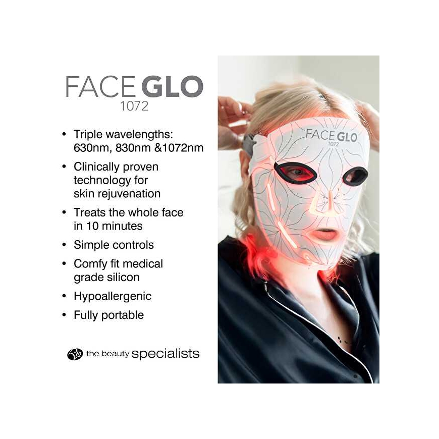 LED маска для лица Rio Beauty FaceGLO 1072 – 4