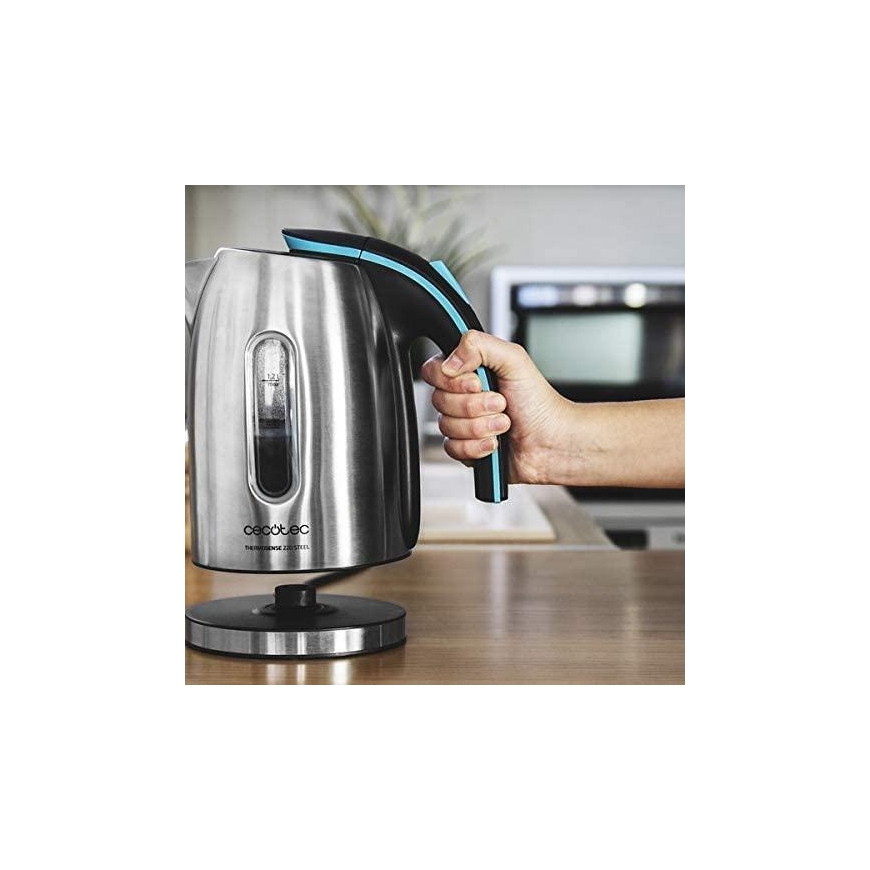 CECOTEC ThermoSense 220 Stainless Steel Kettle 1.2 liters 1630W – 3