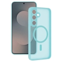 Tel Protect Aura Matte чехол с поддержкой MagSafe для телефона Samsung Galaxy S25 FE (S731) зелёный Tel Protect Aura Matte чехол с поддержкой MagSafe для телефона Samsung Galaxy S25 FE (S731) зелёный