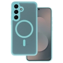 Tel Protect Aura Matte чехол с поддержкой MagSafe для телефона Samsung Galaxy S25 FE (S731) зелёный Tel Protect Aura Matte чехол с поддержкой MagSafe для телефона Samsung Galaxy S25 FE (S731) зелёный