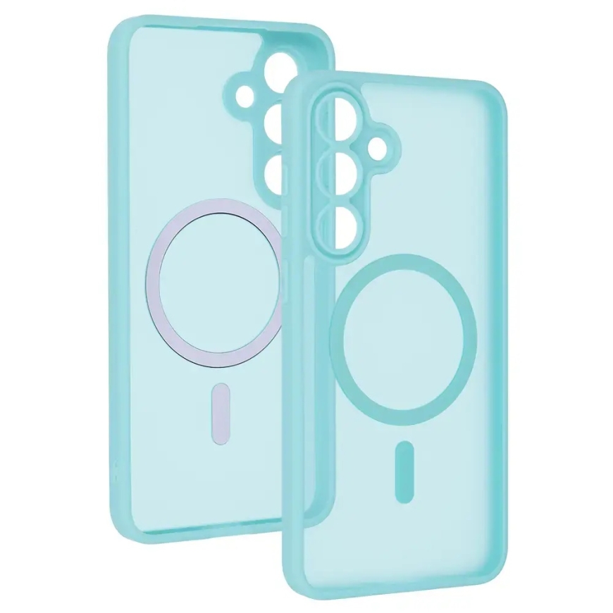 Tel Protect Aura Matte telefoni ümbris MagSafe toega Samsung Galaxy S25 FE (S731) roheline – 5