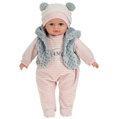 Adar Doll bob with sound PL bag 33100