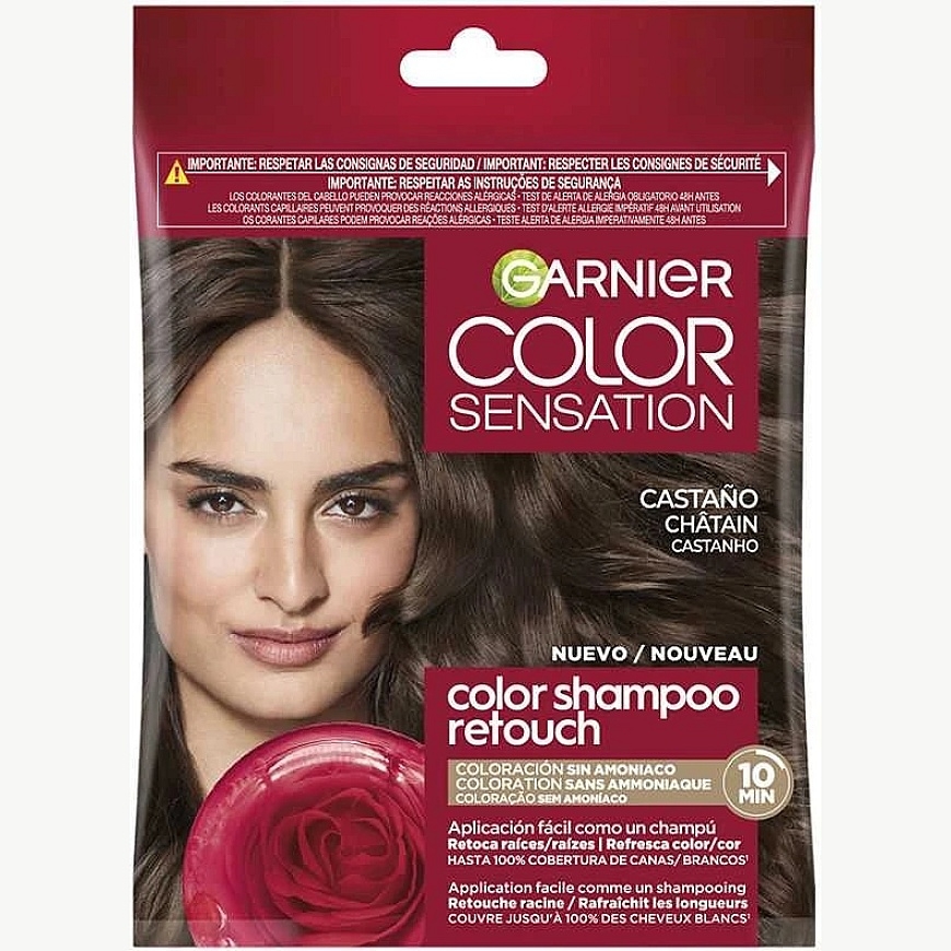 Garnier "Color Sensation" тон, муравьиный тон, шампунь 4.0-золотой, 1 шт
