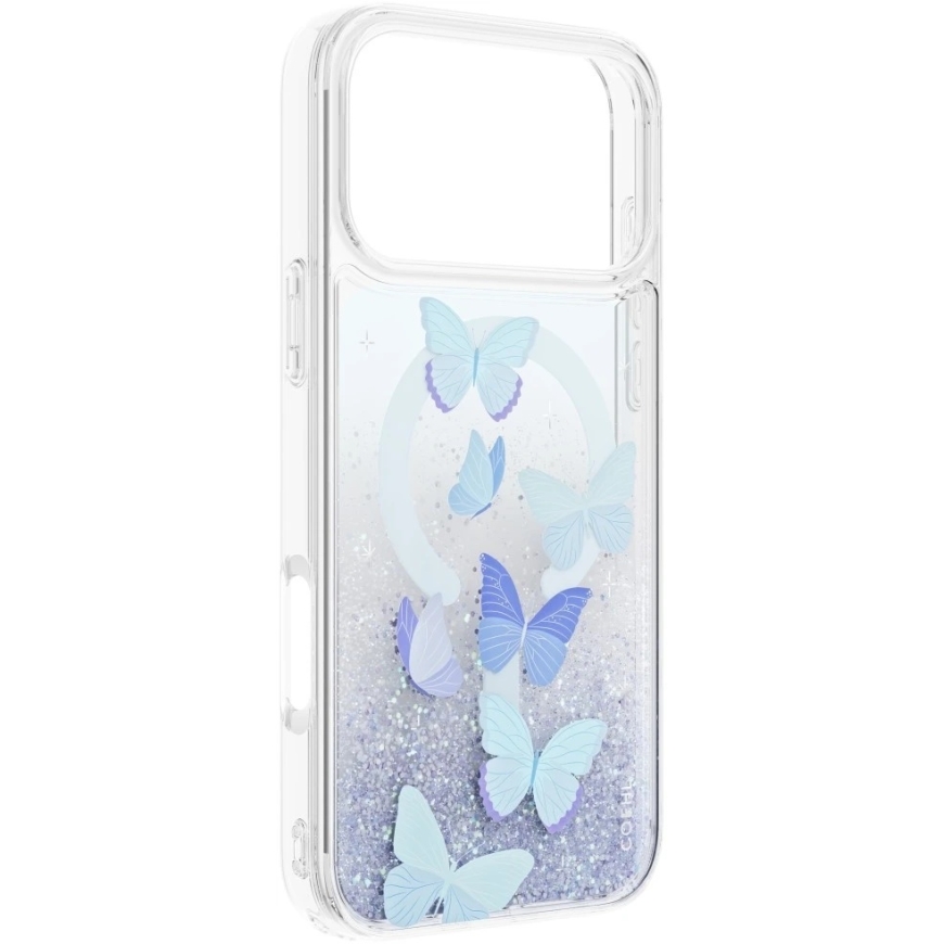 Dėklas UNIQ Coehl Aria, skirtas iPhone 18 Pro Max / 17 Pro Max, magnetinis įkrovimas, mėlynas – 4