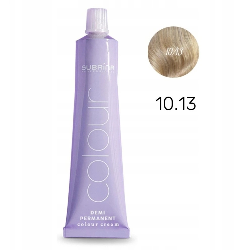 Subrina Professional, Demi Permanent Colour, Demi-pastāvīgā krāsa matiem, 10/13 Gaišākais pelēkās zelta tonis gaišiem matiem, 60