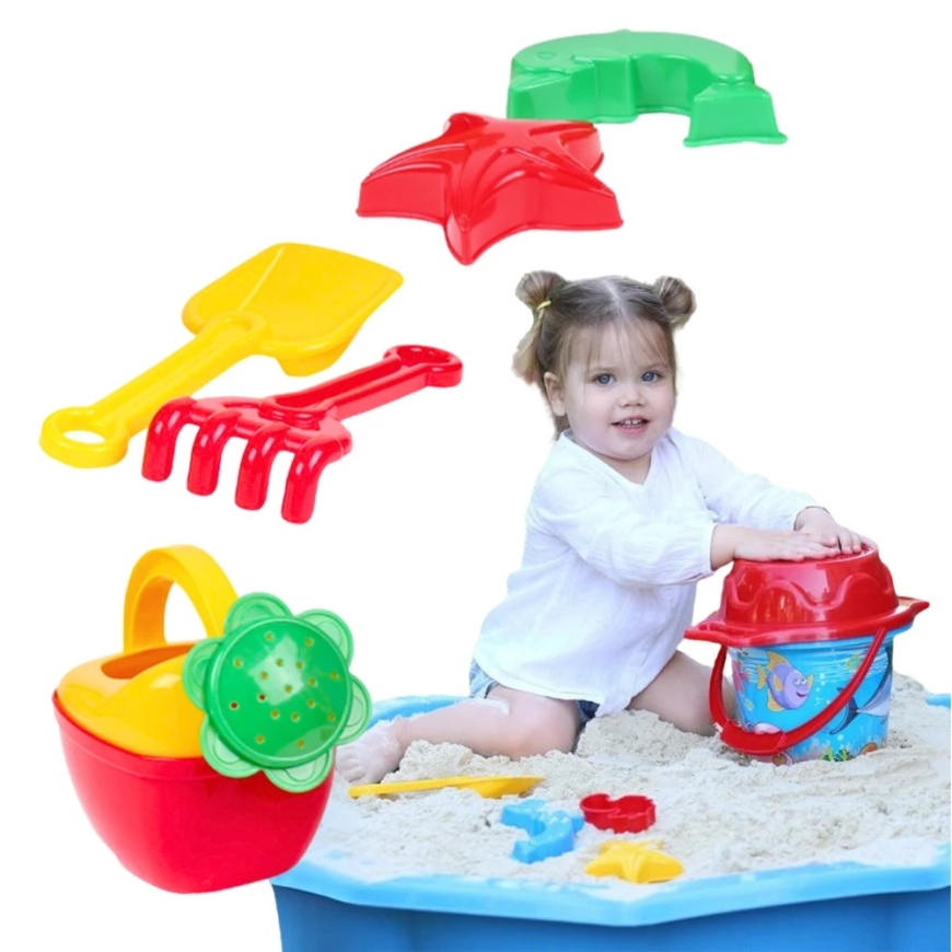 Technok Maksik *****Smilšu komplekts ar laistītāju TechnoK TEH1455 01455 – 3