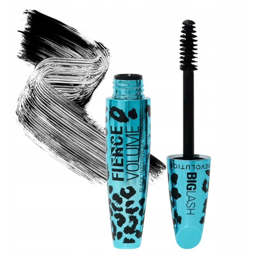Makeup Revolution Big Lash Fierce Volumizing Skropstu tuša Melna, 9 g – 3