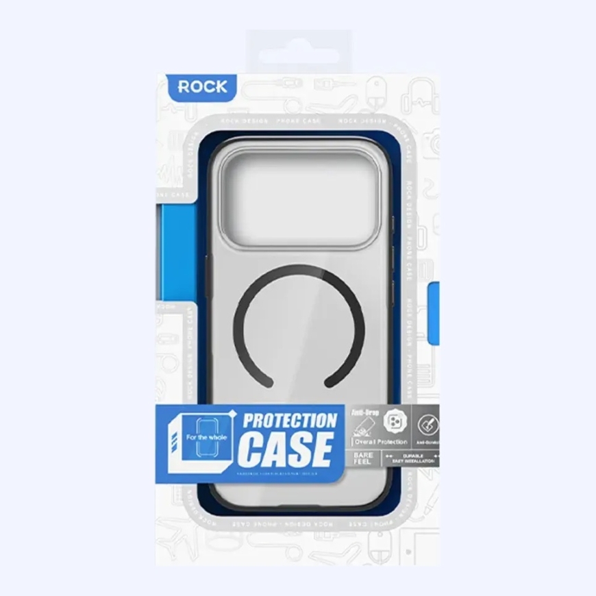 Rock Crystal Armor Series phone case for iPhone 17 Pro Max black – 4